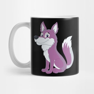 Cartoon Wolf Classic Mug